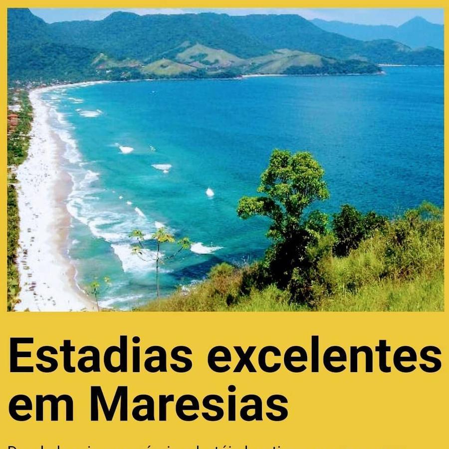 Casa Na Praia De Maresias Em Condominio Com Piscina Aquecida Na Av Principal De ماريسياز المظهر الخارجي الصورة
